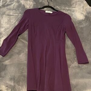 Elegant Purple Women's Dress